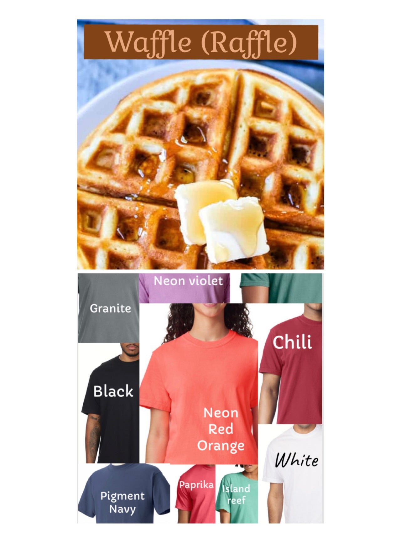 Raffle Comfort Colors Tshirt