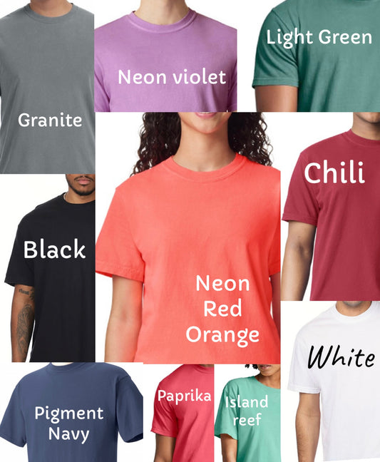 Solid color shirts