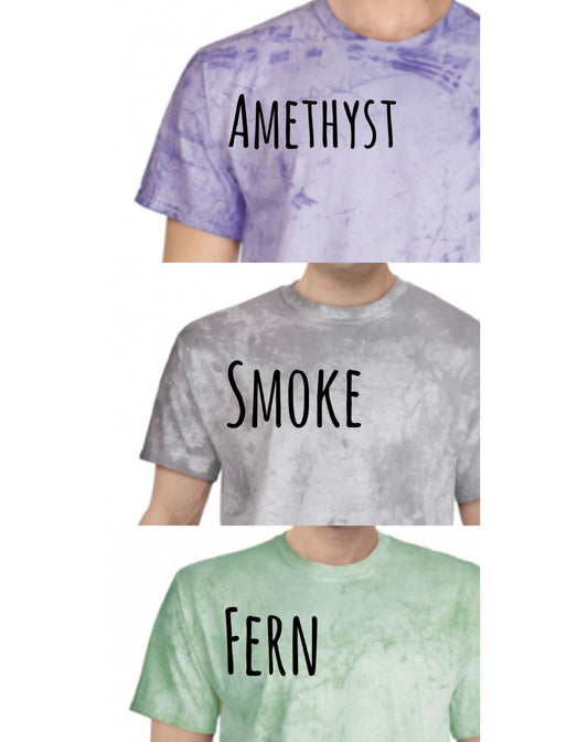 Color blast shirts